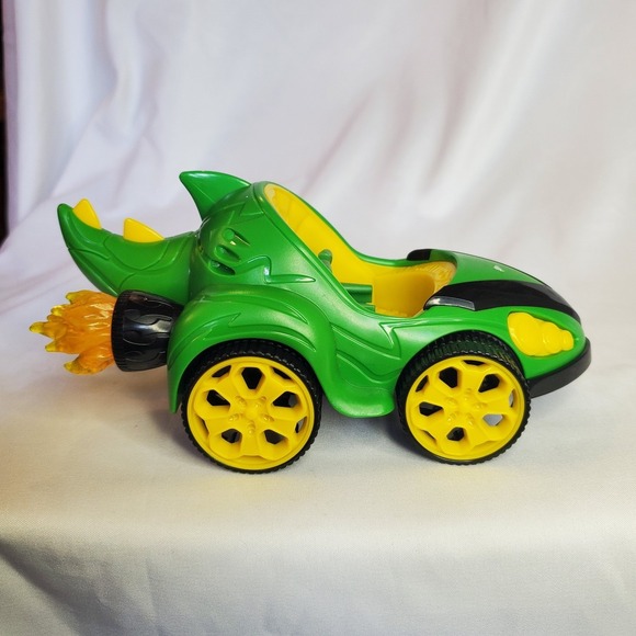Disney Other - PJ MASKS Toys GEKKO Figure with HERO BLAST Mobile Vehicle Disney Jr